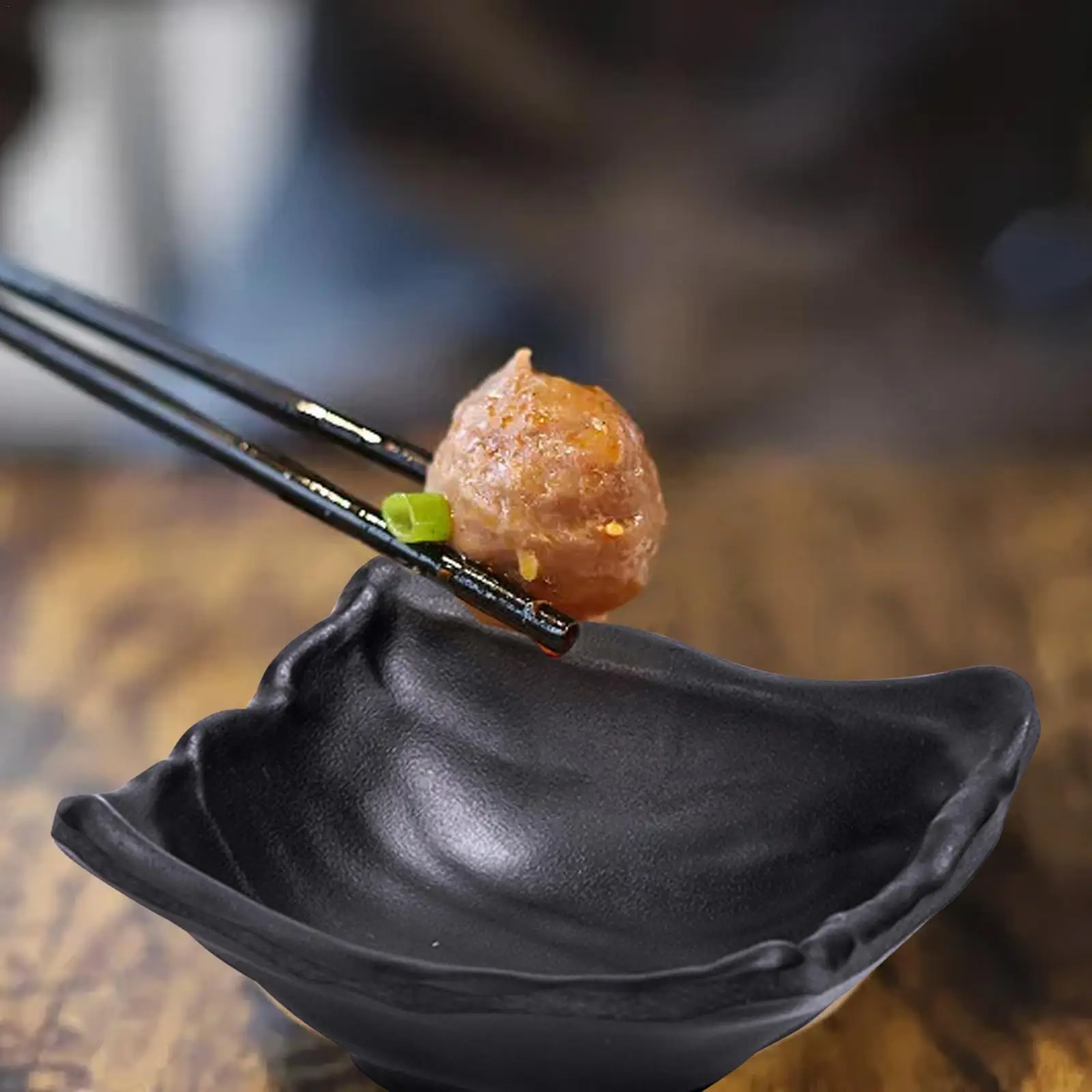 

Japanese Style Sauce Dish Dining Plate Nut Fruit Tray Snack Kitchen Plate Western Steak Sauce Kitchen Restaurant Plate