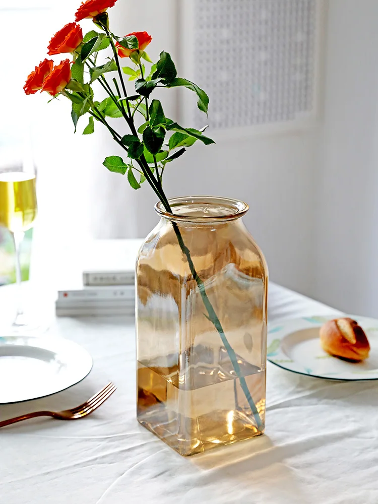 Декоративные аксессуары для гостиной стеклянная ваза с лазерной симфонией