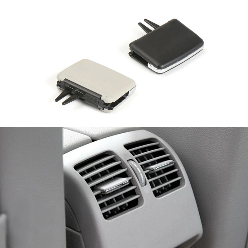 

For Mercedes Benz C E GLK Class W204 X204 W212 1pcs Car Rear Air Conditioning Outlet Vent Tab Clip 2008-2014 Interior Accessorie
