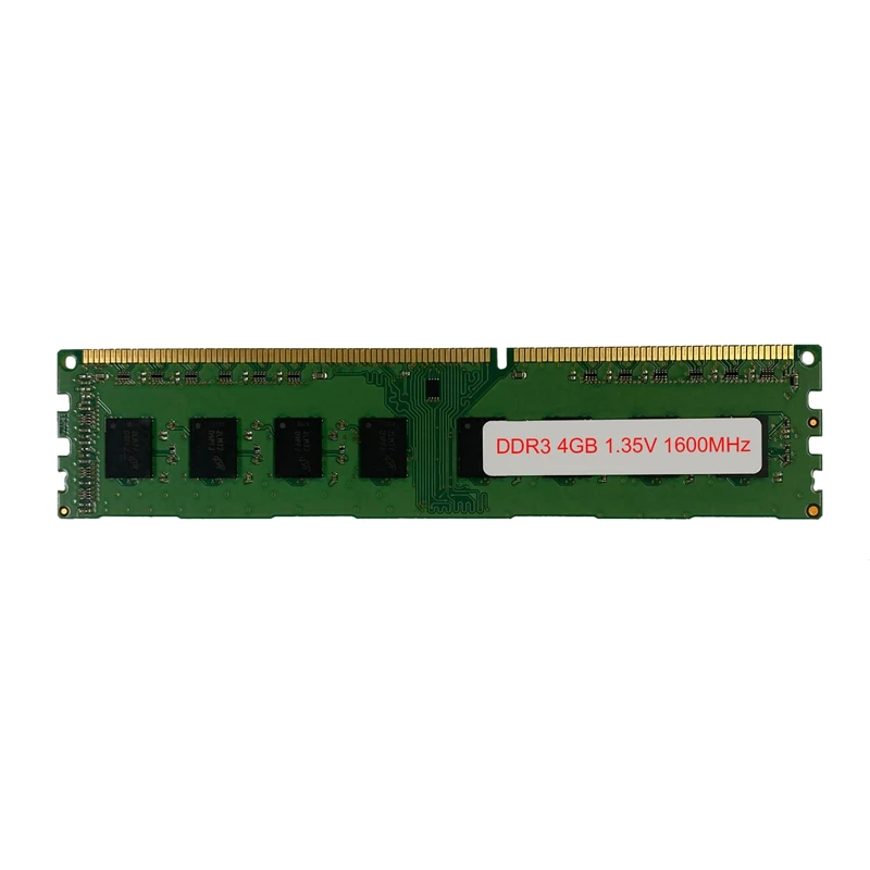 

DDR3 4GB RAM Memory 1.35V 1600Mhz PC3-12800U 240Pin DIMM Desktop RAM Memory For AMD Desktop Memoria