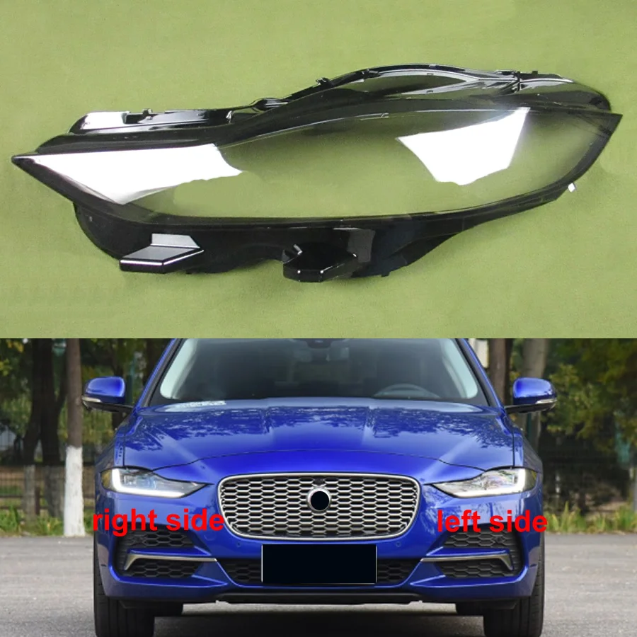 

For Jaguar XE 2020 2021 2022 Headlight Cover Shade Headlamp Shell Transparent Lampshade Case Lens Plexiglass
