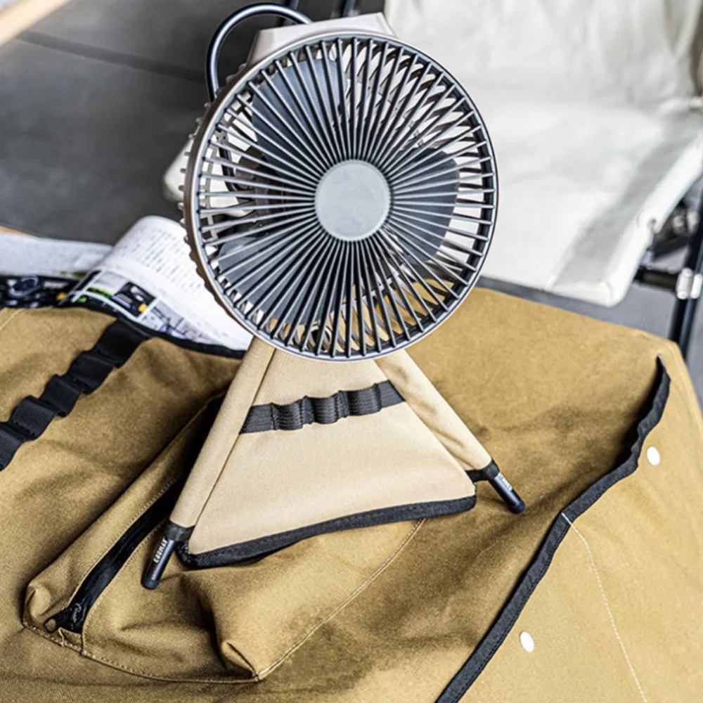 

Outdoor Camping Fan Storage Bag Mini Fan Bag Camping Fan Storage Bag Tripod Multi-function