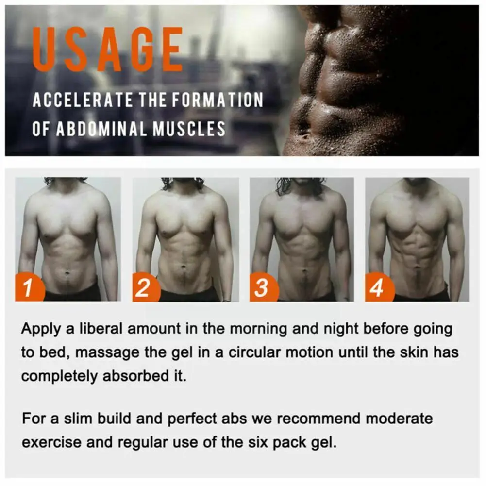 

Weight Loss Abdomen Treatment Cream Abdominal Muscle Leg Belly Burn Fat Trainer Cream Removal Cellulite Cream L4q8