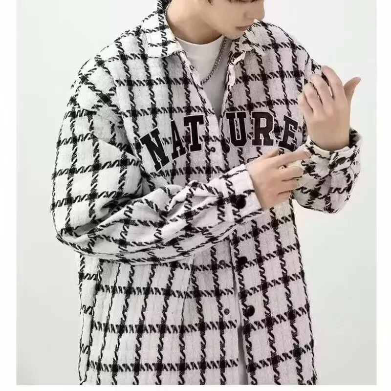 2024 новый стиль гонконгская ветровая куртка свободного покроя с длинным рукавом