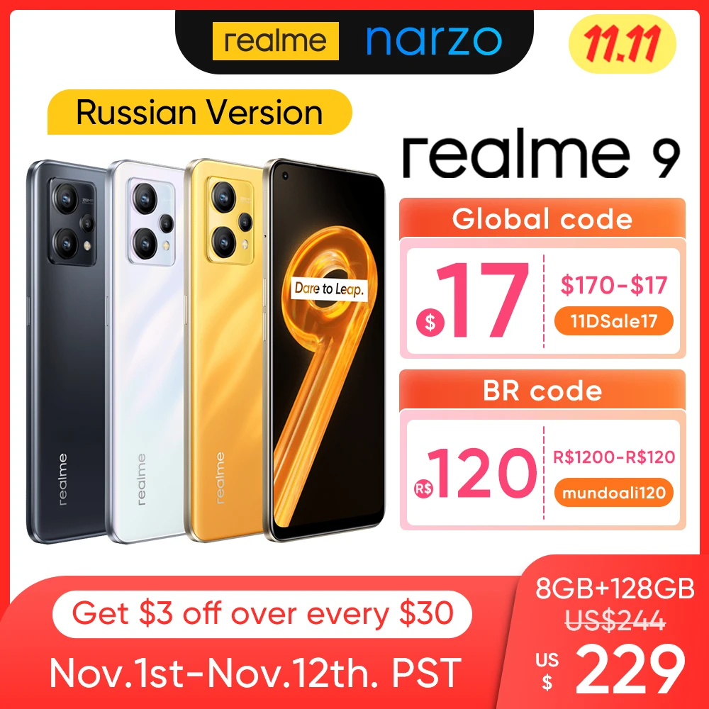 Ceny Realme 9 Telefonów Komórkowych 90Hz Wyświetlacz AMOLED Snapdragon 680 Procesor 108MP Prolight Camera 5000mAh Baterii Telefonów Komórkowych Smartphone Cena Realme 9 Telefonów Komórkowych 90Hz Wyświetlacz AMOLED Snapdragon 680 Procesor 108MP Prolight Camera 5000mAh Baterii Telefonów Komórkowych Smartphone