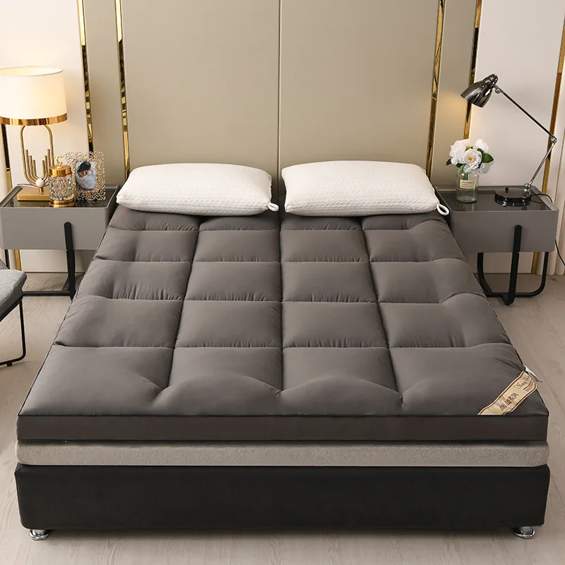 

Thickened 10cm feather velvet soft mattress foldable bed mattress cushion quilt student dormitory single tatami