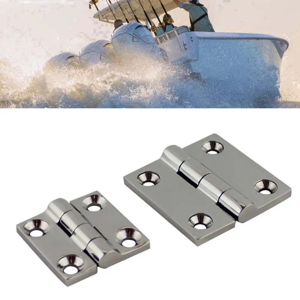 

Stamping Cabinet Hatch Hinge Car RV Boat 180 Degree Marine Hardware Butt Hinge Flush Mount