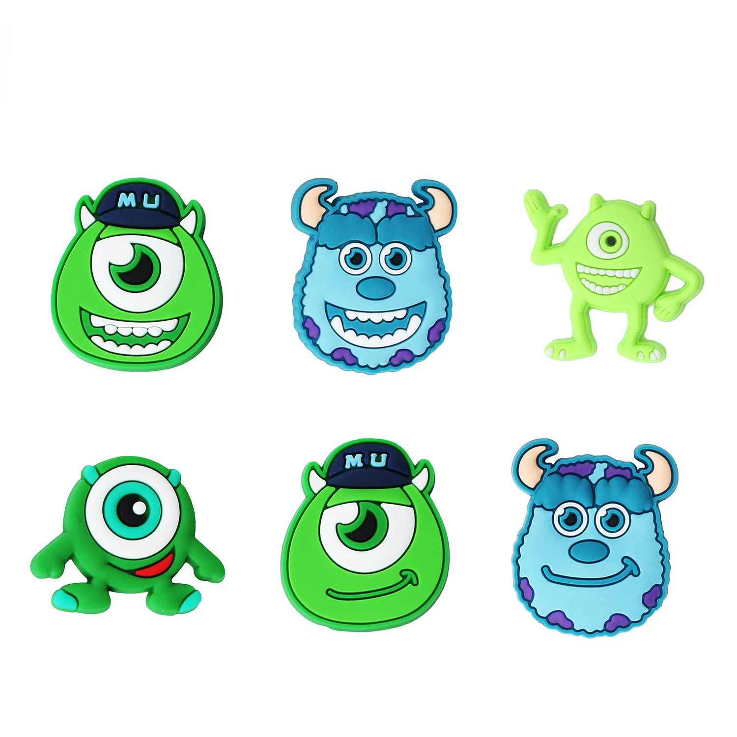 

Одиночная распродажа, пряжки для обуви из ПВХ Disney Monster Inc, оптовая продажа, доступные Мультяшные аксессуары, новинка, милые шармы, украшения, ...