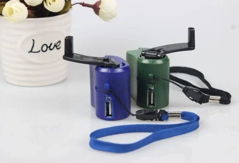5 pcs electric generator emergency hand crank charger dc5 5v 600ma mobile phone high power manual generator generador eléctrico free global shipp
