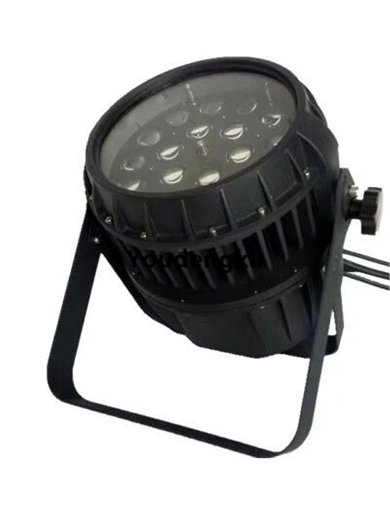 4 шт. 18x10 Вт водонепроницаемый светодиодный светильник с зумом RGBW IP65 в 1