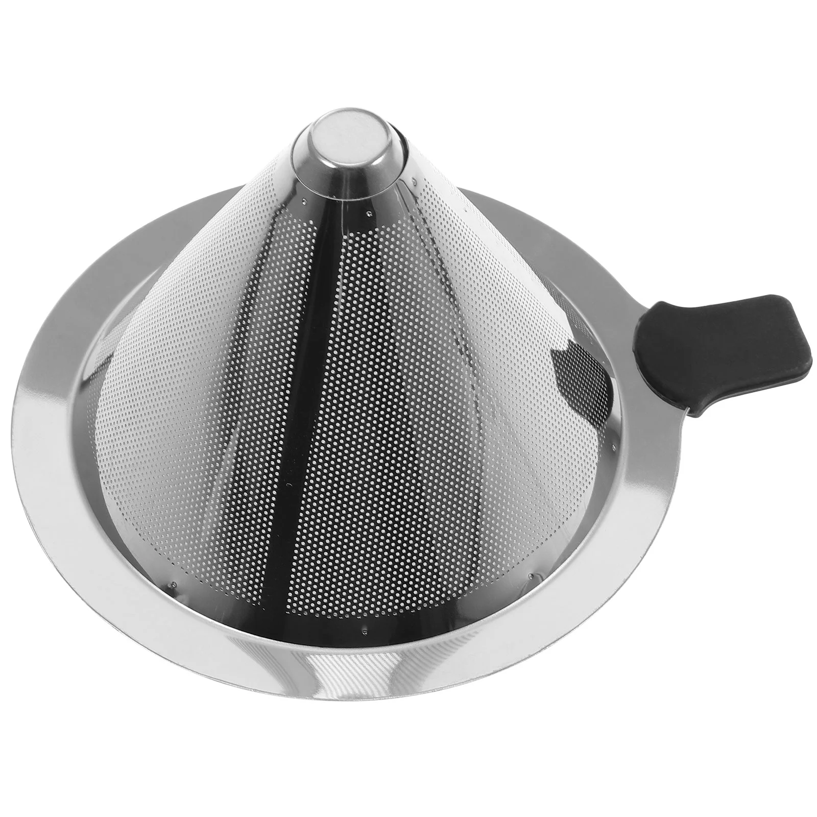 

Coffee Filter Slow Drip Cone Dripper Pour Over Strainer Funnel Paperless Maker Stainless Steel