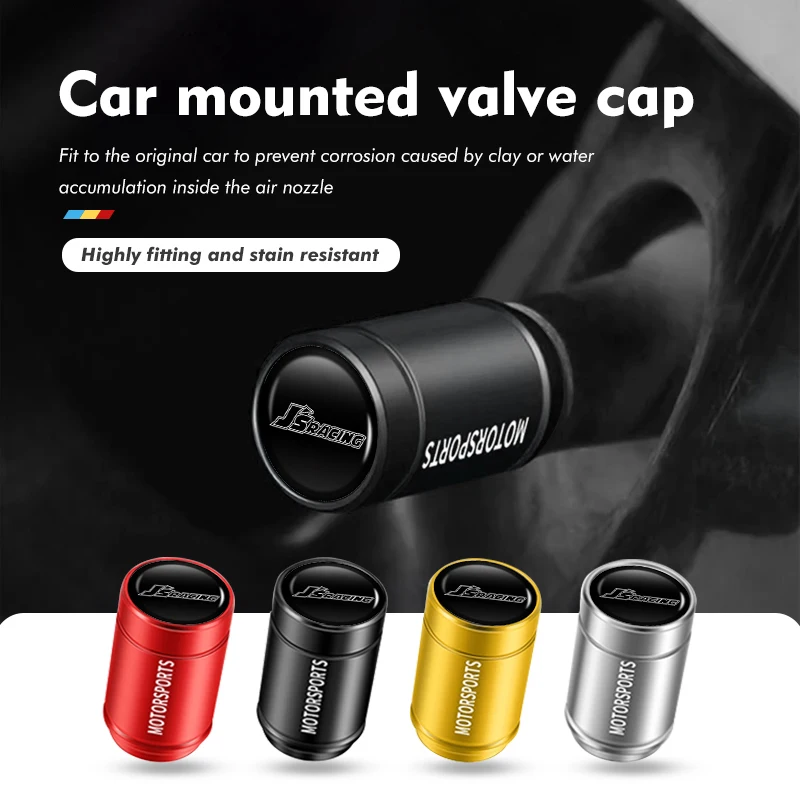 4 шт. автомобильные 3D колпачки клапана колеса из алюминиевого сплава аксессуары