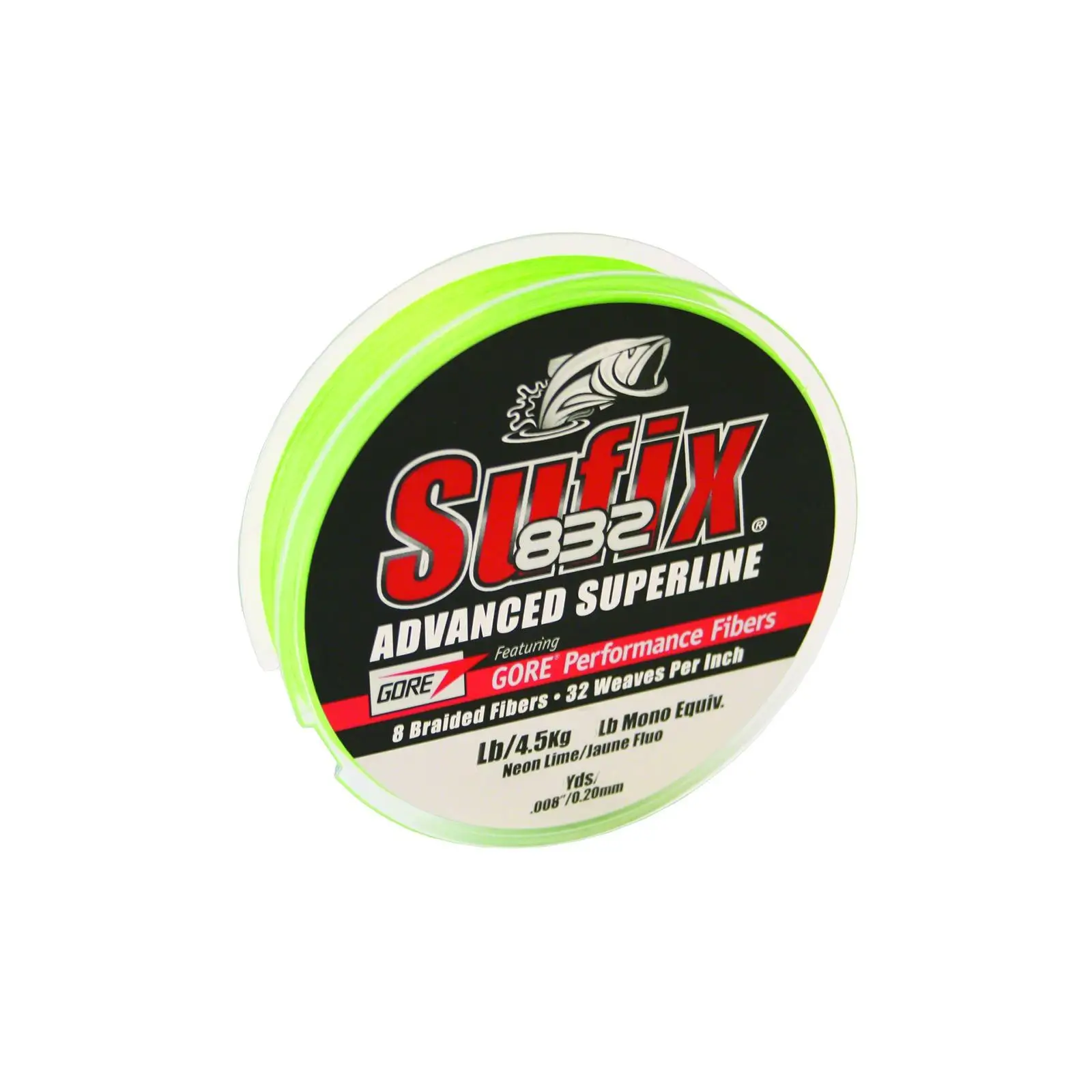 

832 Braid 40Lb 150yds Neon Lime, 660-040L