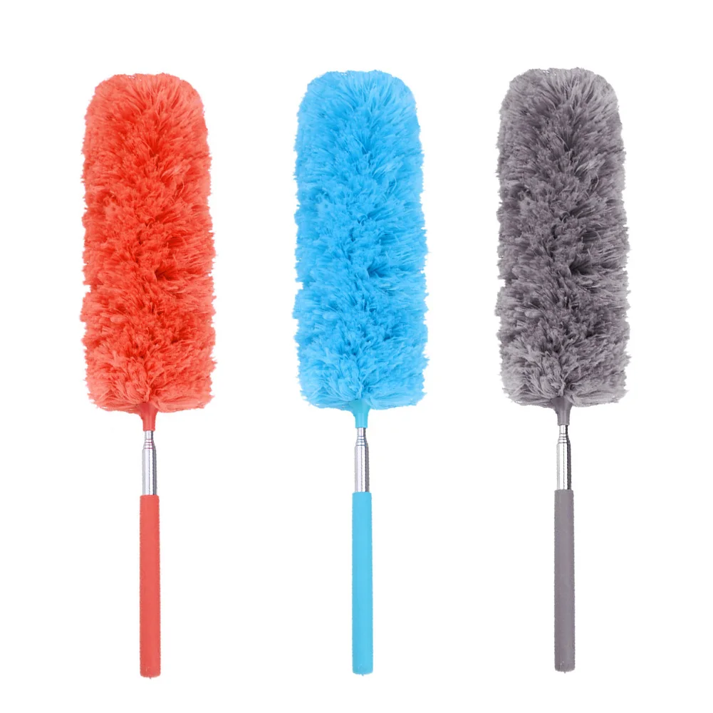 

Microfiber Duster Long Extendable Duster Cleaner Brush Telescopic Catcher Mites Gap Dust Removal Dusters Home Cleaning Tools