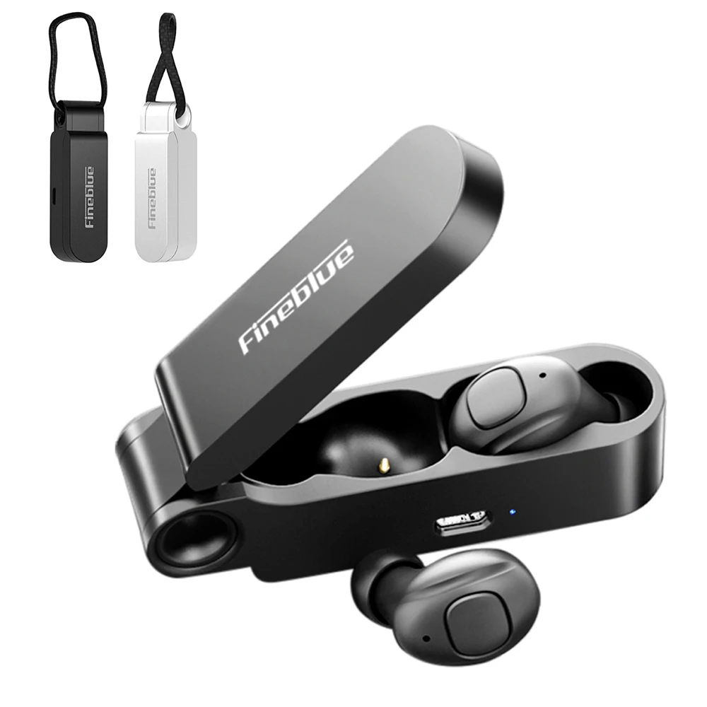 

Fineblue F MAX TWS Mini Headsets Bluetooth 5.0 Headphone Sports Wireless Low Latency Gaming Earphone Noise Cancelling Earbuds