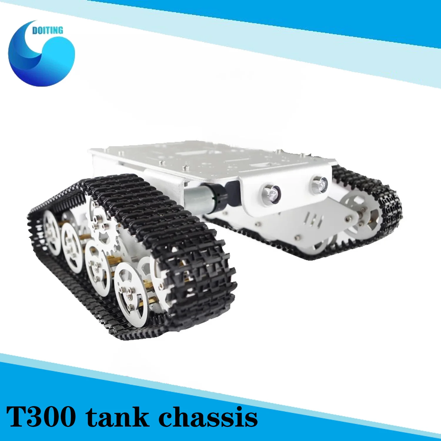 

RC Robot Tank Car Chassis Crawler for arduino Tracked Caterpillar Track Chain Vehicle Mobile Platform Tractor DIY RC Toy