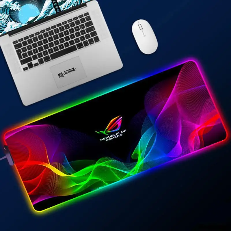 

Коврик для мыши игровой Коврик для клавиатуры ASUS ROG коврики ежемесячный Коврик милые аксессуары для ПК компьютерный Коврик для мыши милый и...