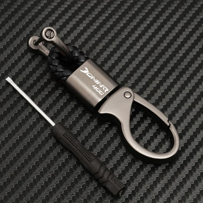 

Для Bajaj Dominar 400 Touring 200 250 Pulsar Dominar400 аксессуары для мотоцикла металлический плетеный трос брелок для ключей