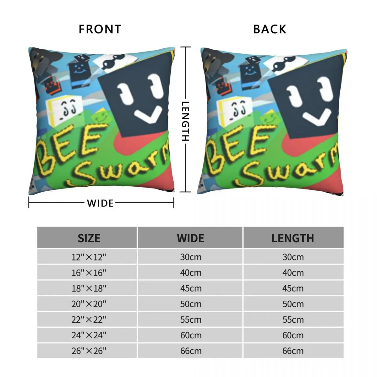 Квадратный Чехол-подушка с имитатором пчелиного паука чехол из полиэстера льна и