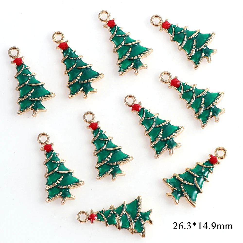 

Рождественские подвески из металла 10 шт