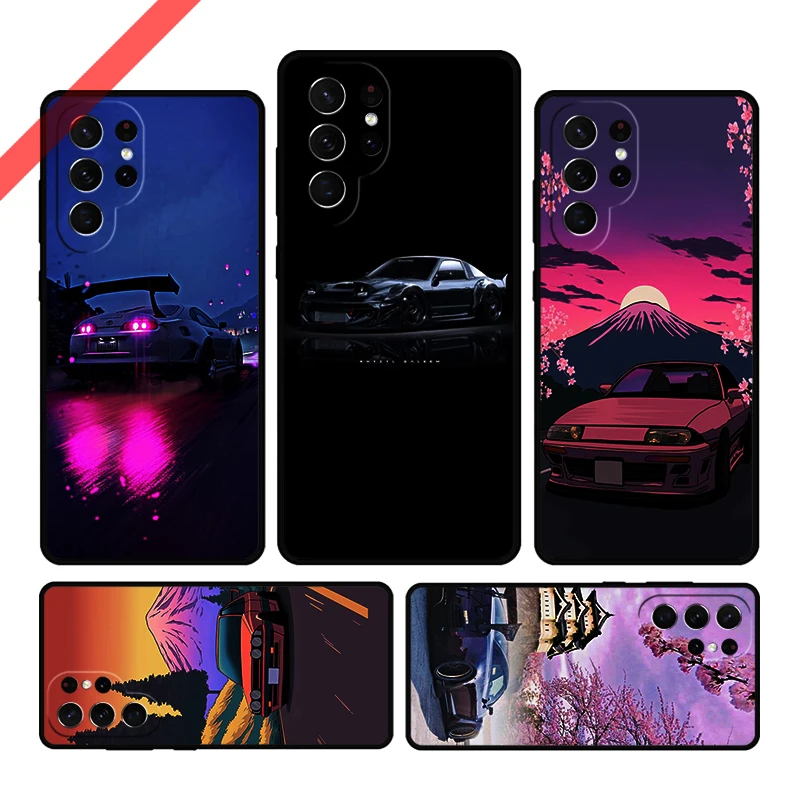 Японский чехол JDM для телефона мужчин и женщин с изображением спортивных