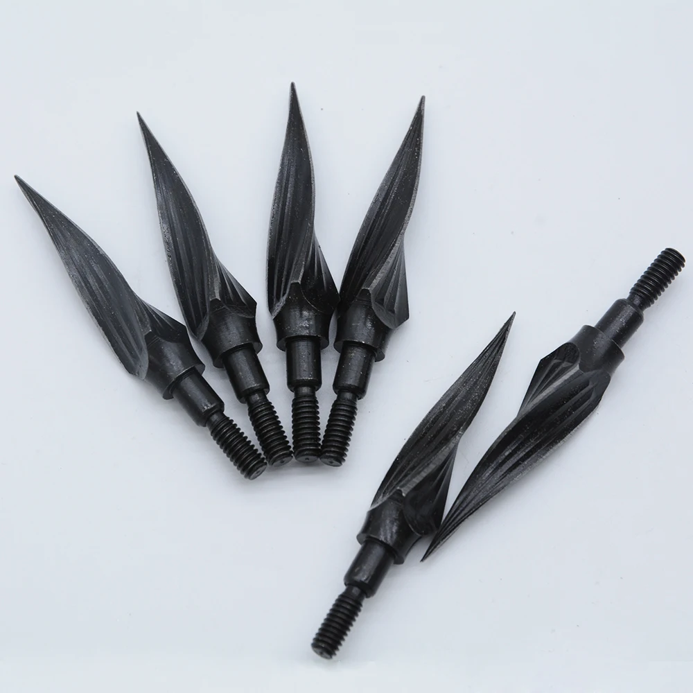 6/12 шт. наконечники стрел из высокоуглеродистой стали |