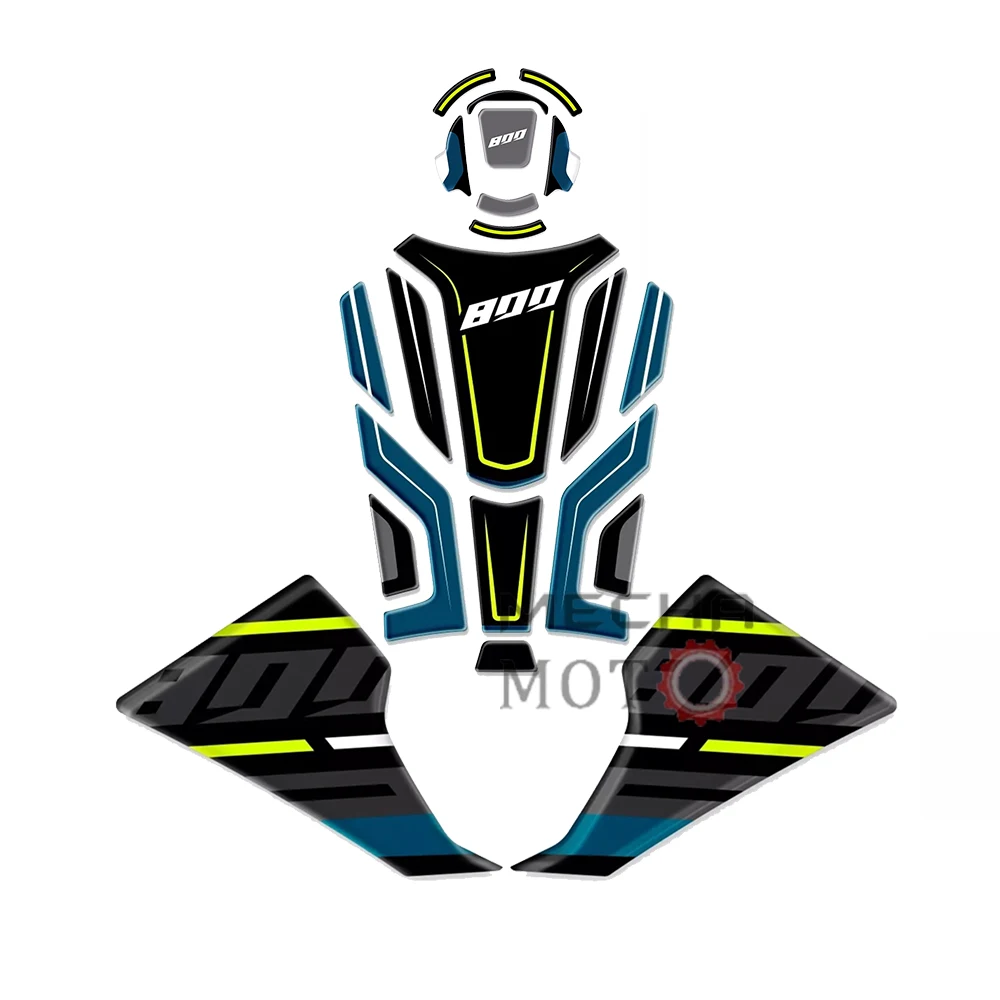 Аксессуары для мотоциклов, 3D наклейки из эпоксидной смолы, защитный комплект для CF Moto 800MT MT800 800 MT 2022 2023 2024