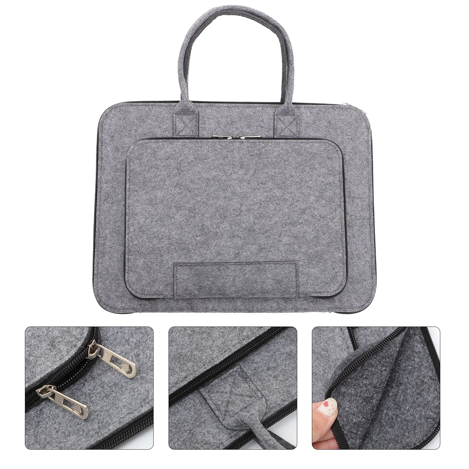 

Laptop Bag Case Sleeve Computer Carrying Travel Felt Portable Handbag Tote Storage Pc Slim Envelopebriefcase Business Shoulder