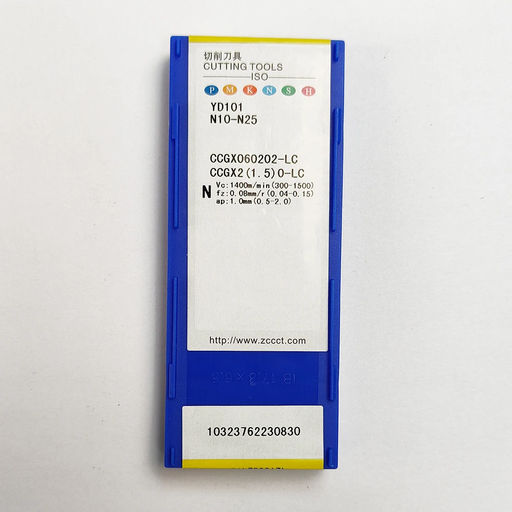 HUAZHICHUN CCGX 060202 -LC YD101 Твердосплавные вставки Токарный станок с ЧПУ резак