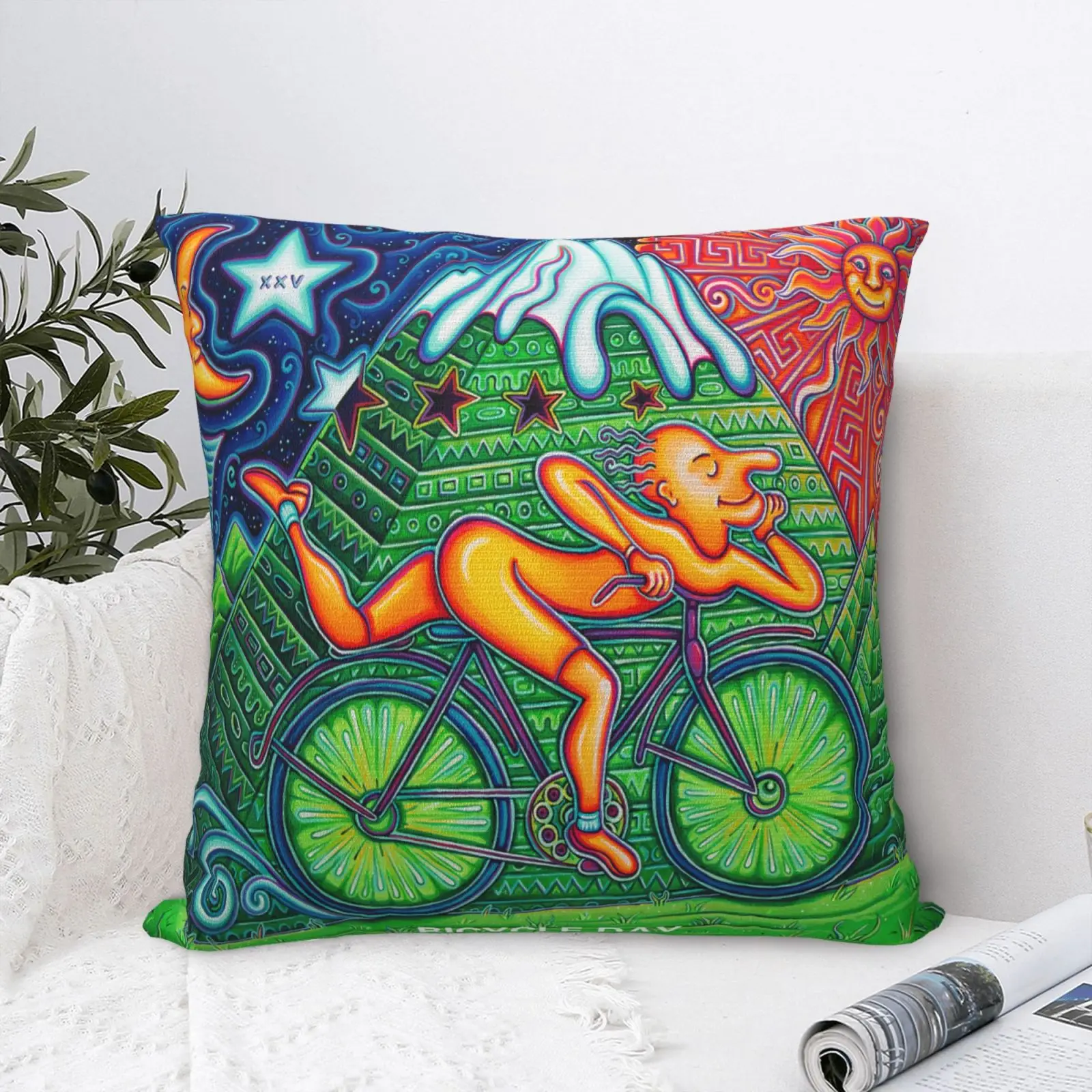 

Дорожный Чехол-подушка для велосипеда 1943 от создателей кислоты большая подушка чехол с застежкой-молнией милая искусственная подушка для д...