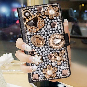 Fashion Women Leather Silicone Phone Cases For Coque Huawei P50 P30 P40 Lite Pro Flip Wallet Card Slots Book Stand Cover