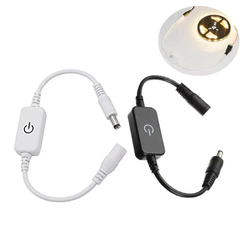 

LED light Strip Touch Dimmer Switch Brightness Control lighting Dimmable 12V-24V lamp Controller Adjustment 3528 5050 5630 strip