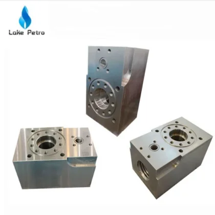 

mud pump spare parts suction module and discharge module fluid end