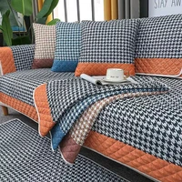 houndstooth sofa cover sectional cushion cover recliner sofa towel mats non slip 1234 seater l shape sofa protector