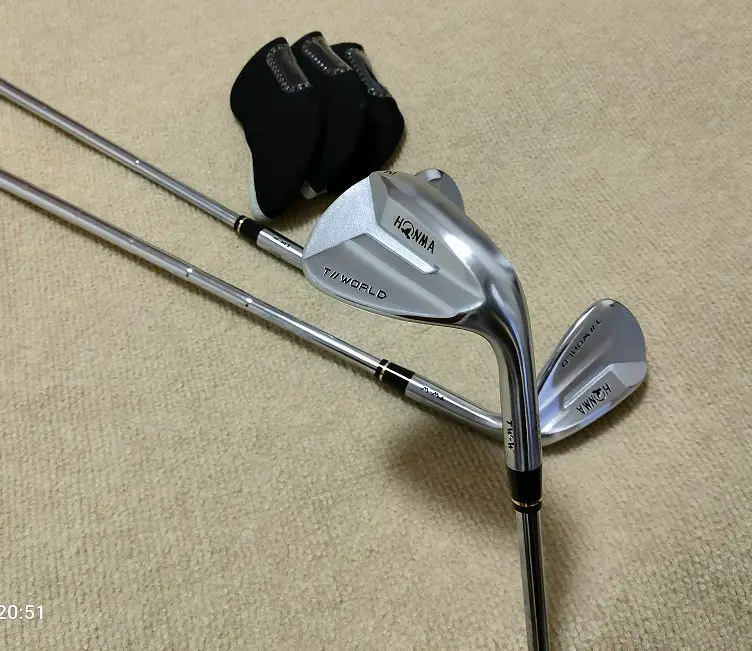 

Новые клюшки для гольфа HONMA T // WORLD TW-W Клин для гольфа 48 50 52 56 58 60 градусов стальной вал для клюшек