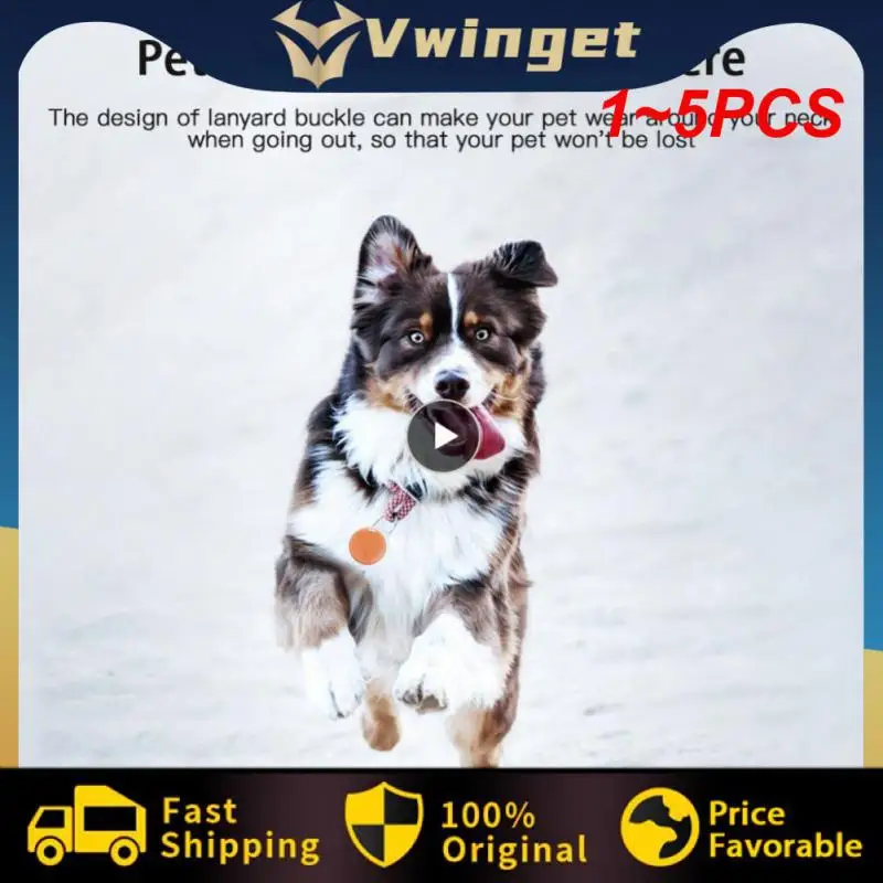 

GPS-трекер для кошек и собак, 1-5 шт., устройство для защиты от потери, круглое устройство для защиты от потери, для домашних животных, детей, сумок, кошельков, смарт-Искатель для отслеживания