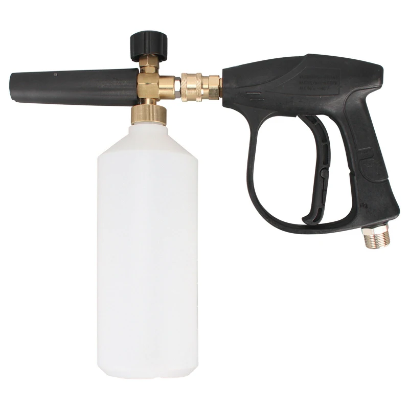 

New Adjustable Car High Pressure Snow Foam Washer Jet Lance Bottle Car Wash Spray Gun Foam Generator car clean tool