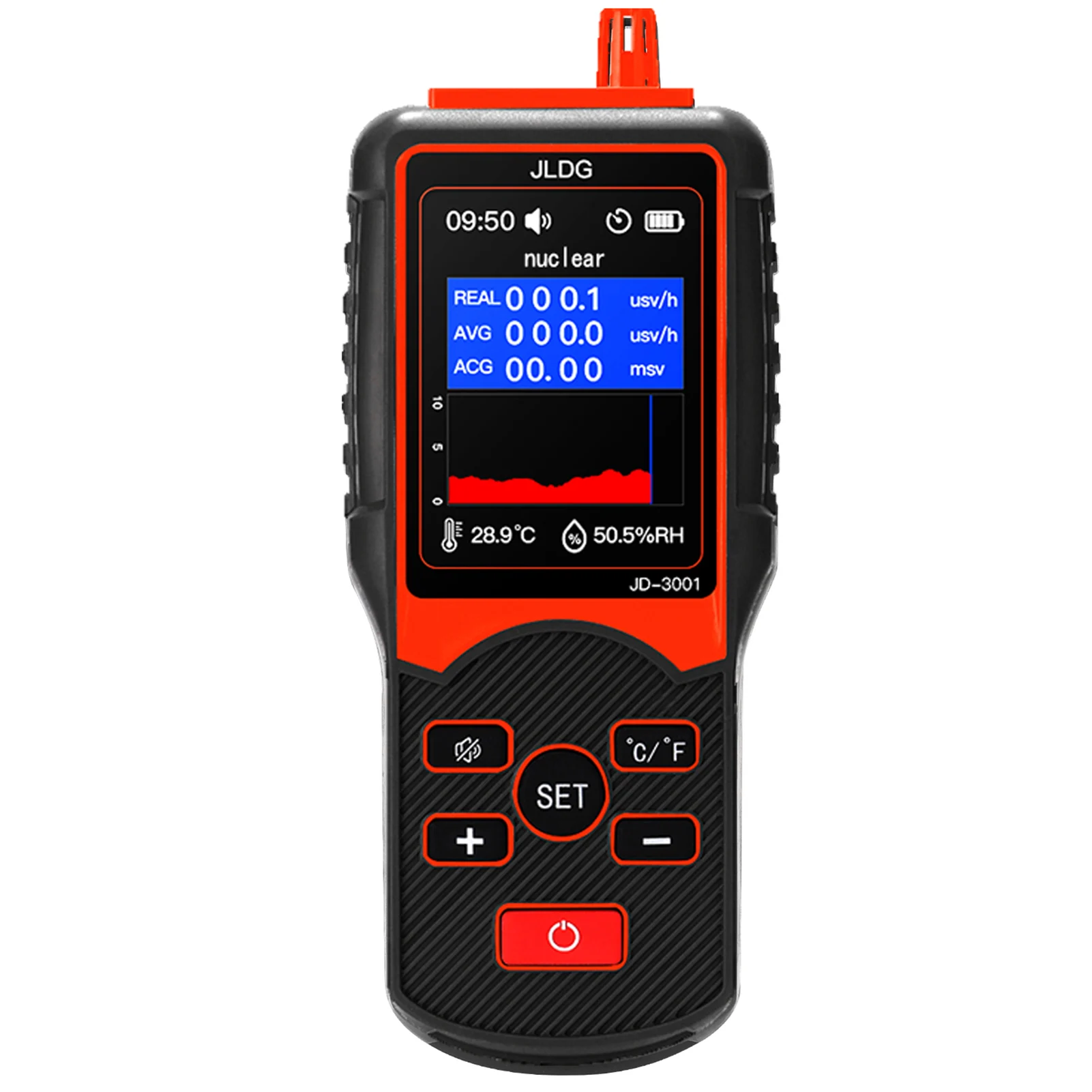 

Multifunctional Geiger Counter Electromagnetic Radiation Detector Geiger Counter Meter Portable Dosimeter X Ray Tester