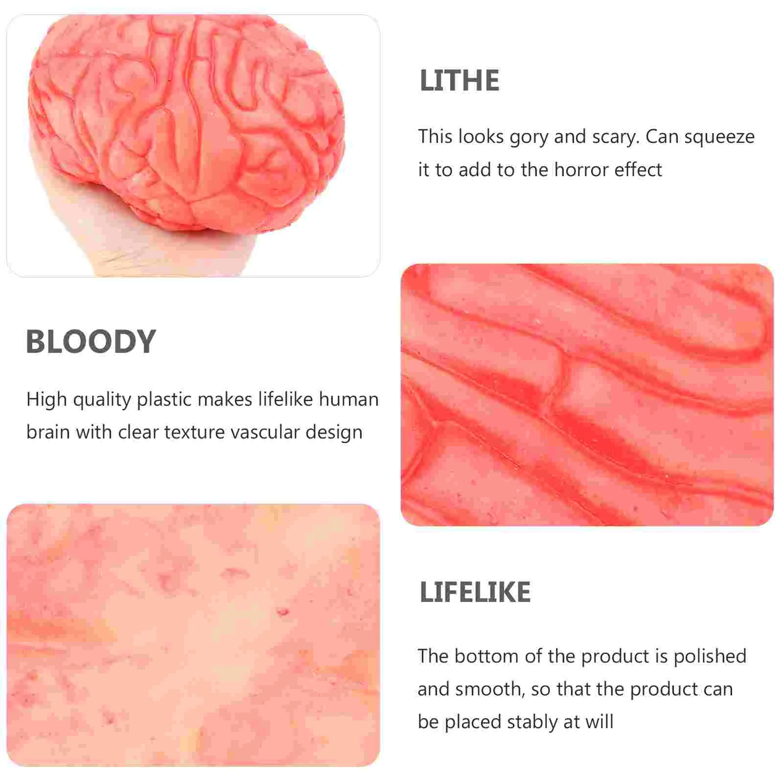 Реквизит для Хэллоуина кровавый страшный поддельный орган детали тела