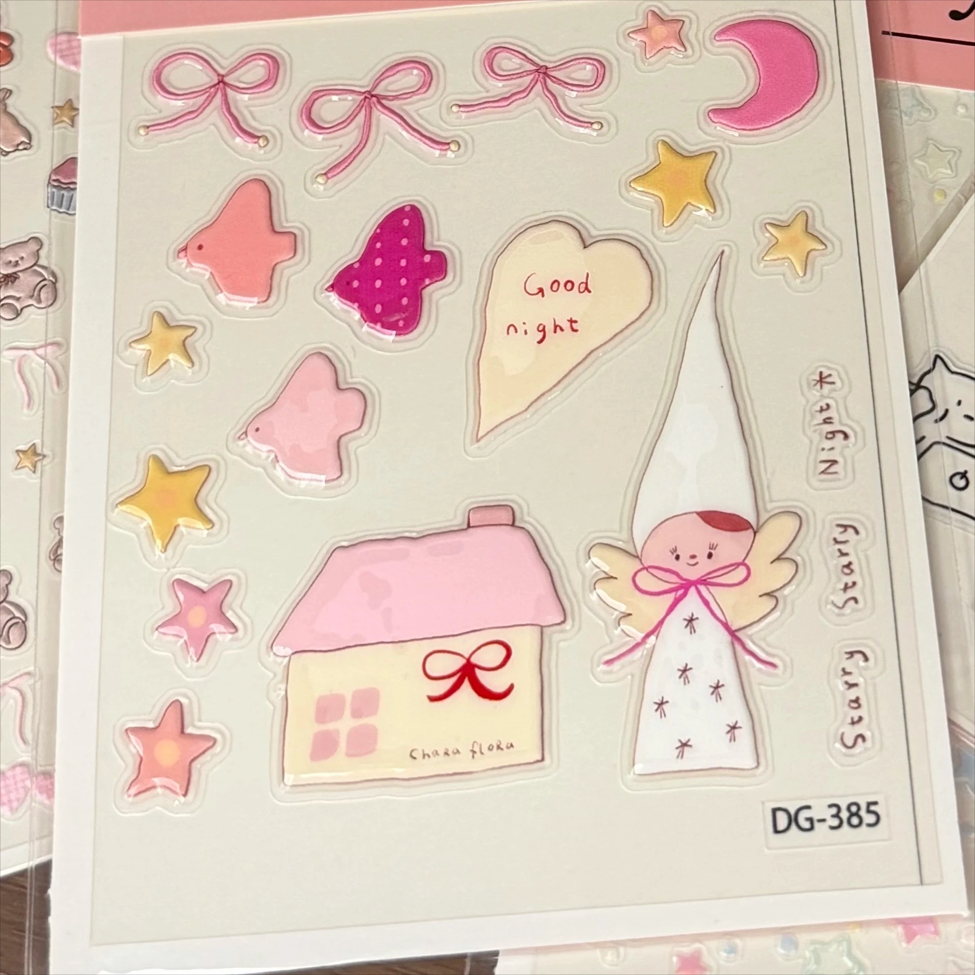 

Стикер 3D снежный ангел