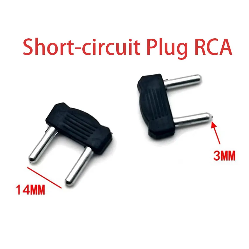 

JCD 3 мм штекер короткого замыкания RCA