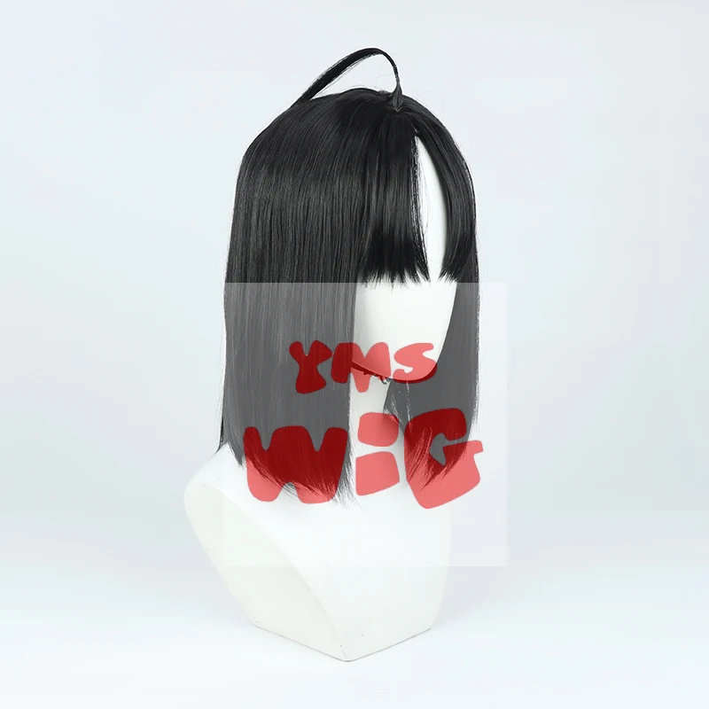 Kara No Kyoukai FGO Ryougi Shiki Косплей Парик 32 см Короткие Черные Термостойкие Синтетические