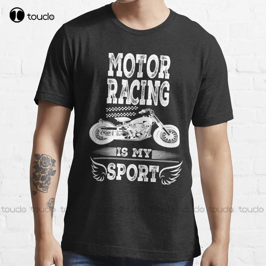 

Motor Racing Is My Sport - For Motor Racing Lovers T-Shirt Mens Muscle Shirt Tee T Shirts Harajuku Streetwear Xs-5Xl Cartoon