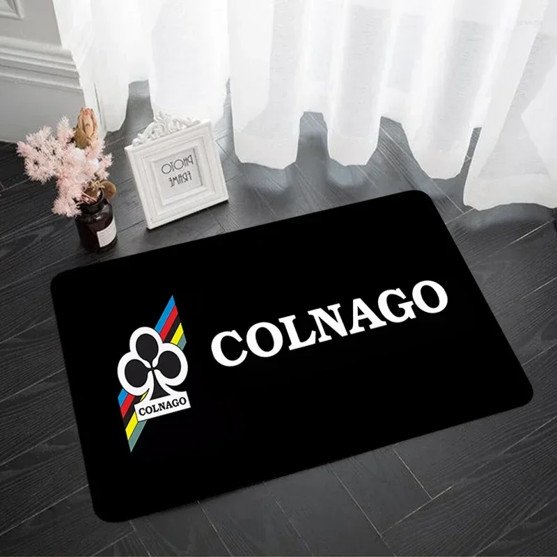 Фото Велосипедный коврик для гостиной C-Colnago, коврики для ног, коврик для входа, напольные коврики, противоскользящий коврик, домашний декор для кухни, прихожей №2