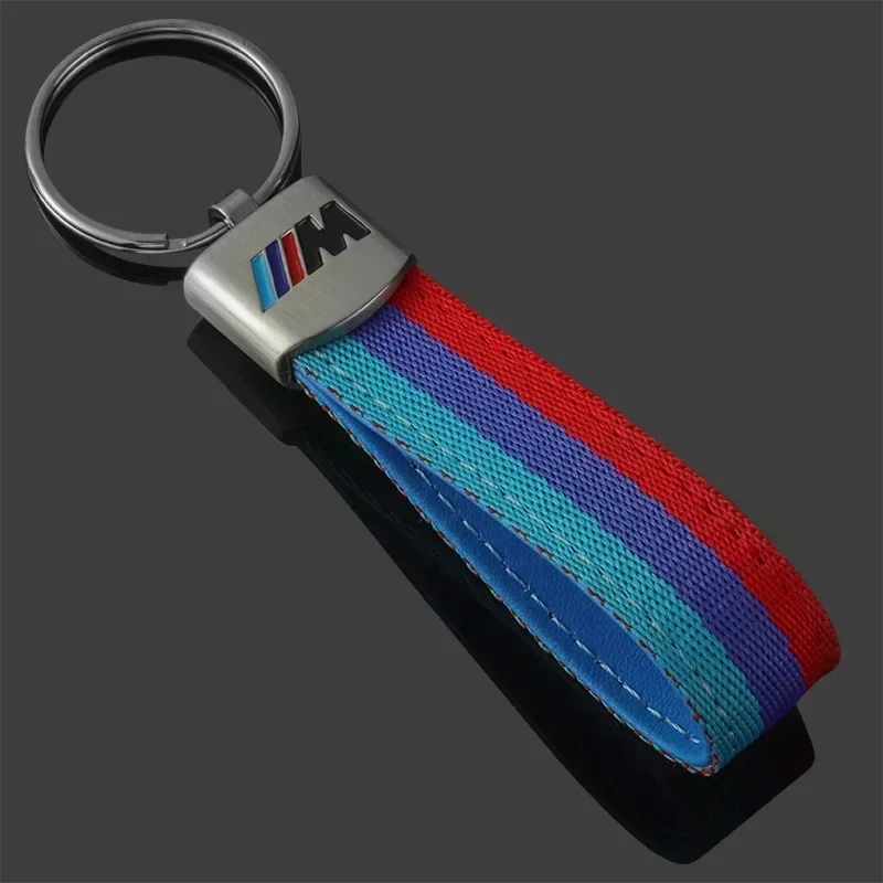 

For BMW M Power M2 M3 M5 X4 X6 E90 E65 E83 E46 F48 F82 G20 G68 G05 Car Keychain Key Rings Holder Creative Metal Keyring Pendant