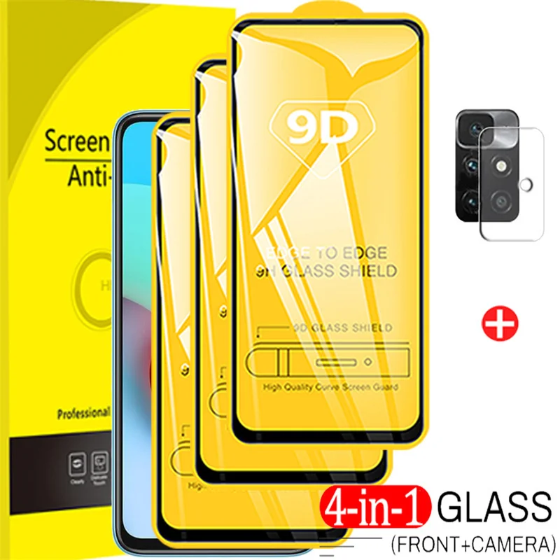 

Redme 10, Redmi10 Glass Film Xiomi 10 Screen Protector 10 NFC 10S Note 8 9 10 Pro Tempered For Xiaomi