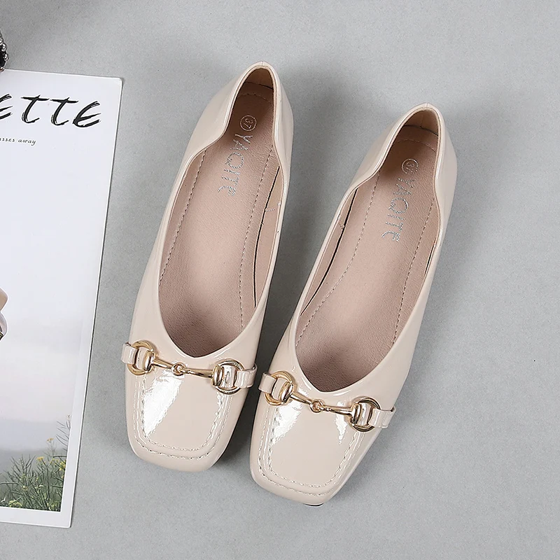 High Quality Big Size 44 Slip On Loafers Womens Flat Ladies Women's Casual Shoes