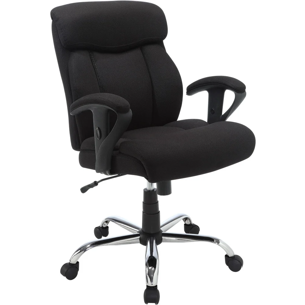 

Big & Tall Fabric Manager Office Chair, Supports Up To 300 Lbs, Computer Chair