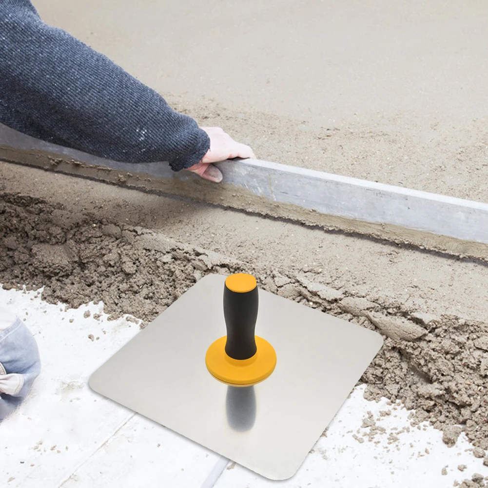 

Tiler Supporting Board with Soft Grip Handle Aluminium Plaster Mortar Board Lightweight for Cement Mortar Drywall for Plasterer