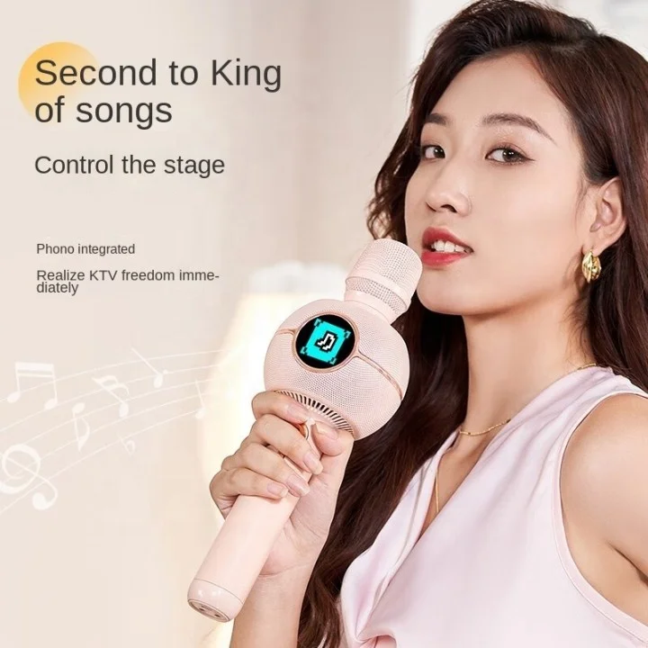 

DIVOOM K STARSPARK - Handheld KTV Microphone Pixel Art Karaoke Speaker